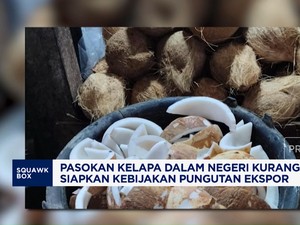 Video: Pasokan Kelapa Turun, Pemerintah Siapkan Pungutan Ekspor