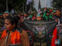 Penampakan Ojol Demo Turun ke Jalan, Ini Tuntutannya