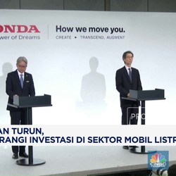 Permintaan Turun, Honda Kurangi Investasi di Sektor Mobil Listrik