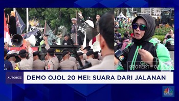 Video: Ribuan Pengemudi Ojol Turun ke Jalan, Tuntut Ini