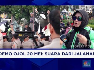 Video: Ribuan Pengemudi Ojol Turun ke Jalan, Tuntut Ini