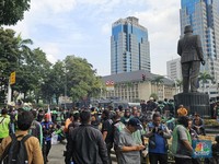 Demo Driver Ojol, Jalan Medan Merdeka Selatan Ditutup