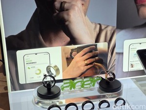 Cincin Pintar Acer FreeSense Pantau Kesehatan Pakai AI