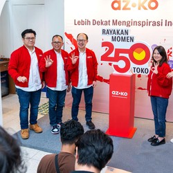 AZKO Buka Toko ke-250 di Sorong