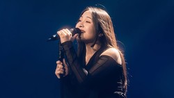 Video: Gaya Serba Hitam Bernadya di Red Carpet Music Awards Japan 2025