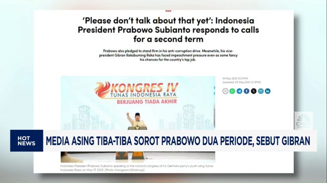 Video: Media Asing Sorot Prabowo 2 Periode - Pejabat Meksiko Ditembak