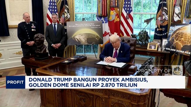 Video: Ambisi Trump Bangun Proyek Golden Dome Senilai Rp 2.870 Triliun