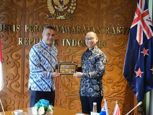 Eddy Soeparno & Dubes Selandia Baru Bertemu Bahas Pengembangan Geothermal