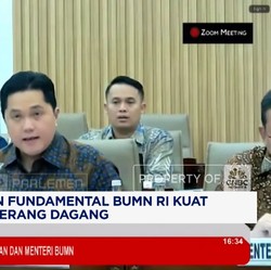 Video: Erick Thohir Jamin Fundamental BUMN Kuat Hadapi Perang Dagang