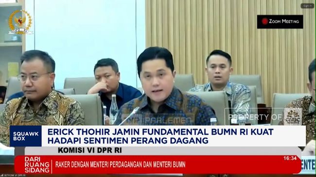 Video: Erick Thohir Jamin Fundamental BUMN Kuat Hadapi Perang Dagang