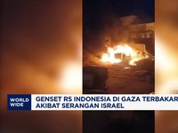 Video: Diserang Israel, Genset RS Indonesia di Gaza Terbakar