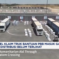 Video: Warga Gaza Kelaparan Tapi Israel Klaim Bantuan PBB Sudah Masuk