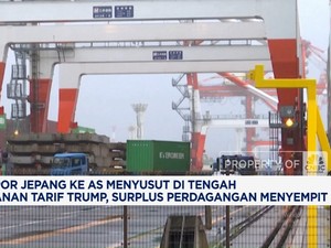 Video: Ekspor Jepang ke AS Susut di Tengah Tekanan Tarif Trump