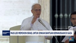 Video: Paus Leo Minta Israel Izinkan Bantuan Kemanusiaan di Gaza