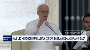 Video: Paus Leo Minta Israel Izinkan Bantuan Kemanusiaan di Gaza