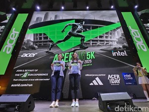 Acer Mau Bikin Event Lari Unik Dibantu Teknologi AI