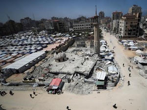 Video: Tank Israel Serang Tenda Pengungsi Warga Gaza, 12 Orang Tewas