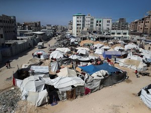 Israel Serang Tenda Pengungsi di Gaza, 22 Orang Tewas