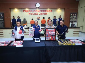 4 Pengedar Narkoba di Jatim Jaringan Malaysia Ditangkap