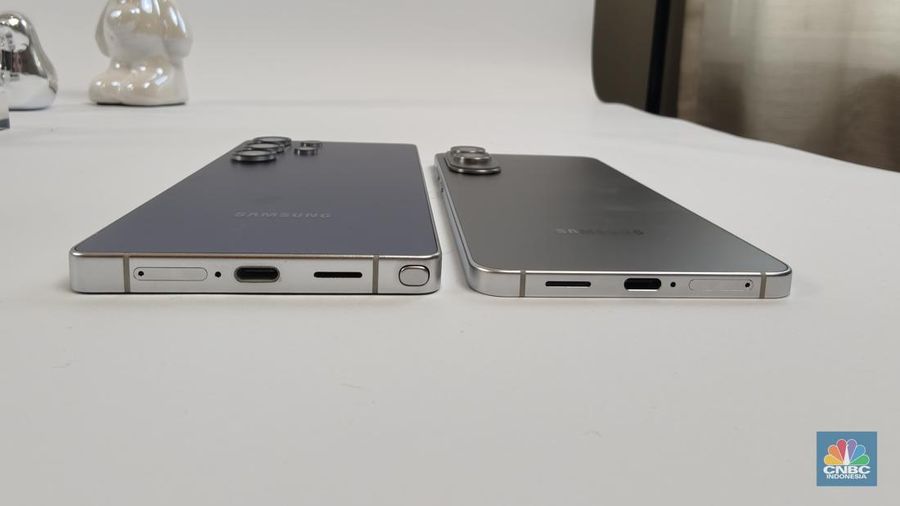 Samsung merilis S25 Edge yang menjadi HP paling tipis yang pernah ada di S series. Ini mengalahkan Galaxy S6 yang diluncurkan 10 tahun lalu. (Novina Putri Bestari)