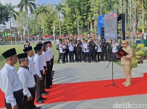 Ketua RT di Kota Jambi Dilantik Serentak, Langsung Diretret