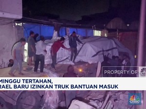 Video: 11 Minggu Tertahan, Israel Izinkan Truk Bantuan Masuk