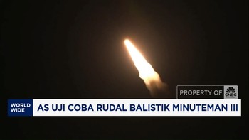 Video: AS Uji Coba Rudal Balistik Antarbenua, Minuteman III