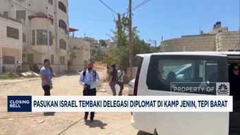 Video: Pasukan Israel Tembaki Delegasi Diplomat di Kamp Jenin