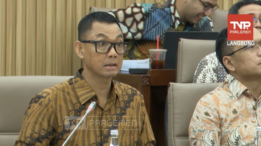 Direktur Utama PLN, Darmawan Prasodjo. (Tangkapan layar youtbe TV Parlemen)