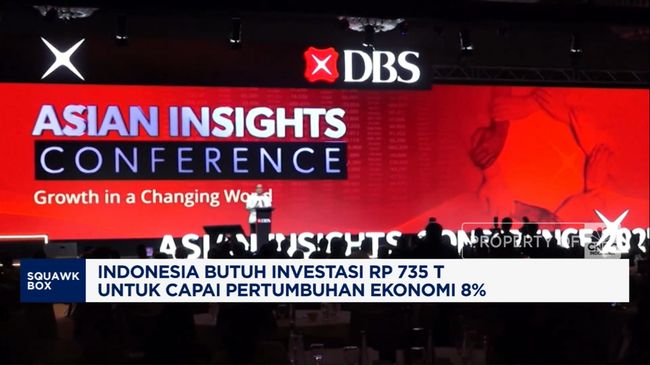 Video: RI Butuh Investasi Rp 735 Triliun Untuk Mencapai Ekonomi 8%