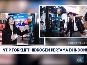 Video: Intip Forklift Hidrogen Pertama di Indonesia!