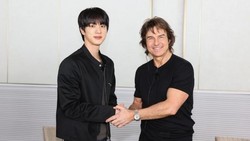 Momen Tom Cruise Kasih Wejangan ke Jin BTS