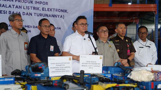 Mendag Sita 1,6 Juta Barang Impor Ilegal, Importir Terancam Dicabut