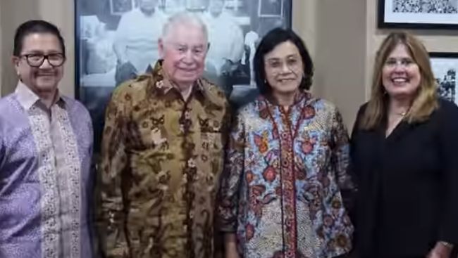 3 Petinggi Freeport Sambangi Kantor Sri Mulyani, Bahas Hal Ini