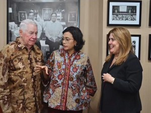Sri Mulyani Kedatangan Bos Freeport di Kantornya, Bahas Apa?