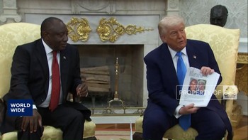 Video: Putar Video Genosida, Pertemuan Trump & Presiden Afsel Panas!