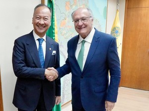 Temui Wapres Brasil, Menperin Perkuat Kerja Sama Sektor Industri