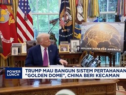 Video: Trump Mau Bangun "Golden Dome", China Beri Kecaman