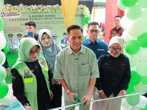 Walkot Palembang Resmikan Layanan Rawat Inap di Puskesmas