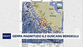 Video: Gempa Magnitudo 6,3 Guncang Bengkulu