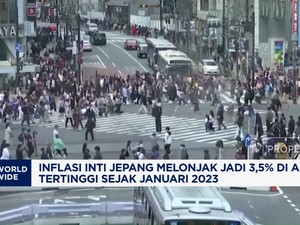Video: Inflasi Inti Jepang Melonjak Jadi 3,5%, Tertinggi Sejak 2023