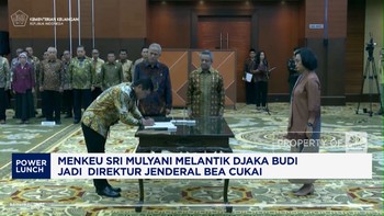 Video: Srimul Lantik Dirjen Bea Cukai dari Militer Setelah 37 Tahun