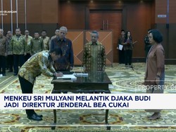 Video: Srimul Lantik Dirjen Bea Cukai dari Militer Setelah 37 Tahun