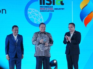 Airlangga Soroti Peran Industri Baja RI di Pasar Global, Ekspor Naik 22%