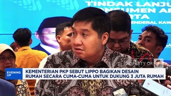 Video: Menteri PKP Sebut Lippo Bagi Desain Gratis Dukung 3 Juta Rumah