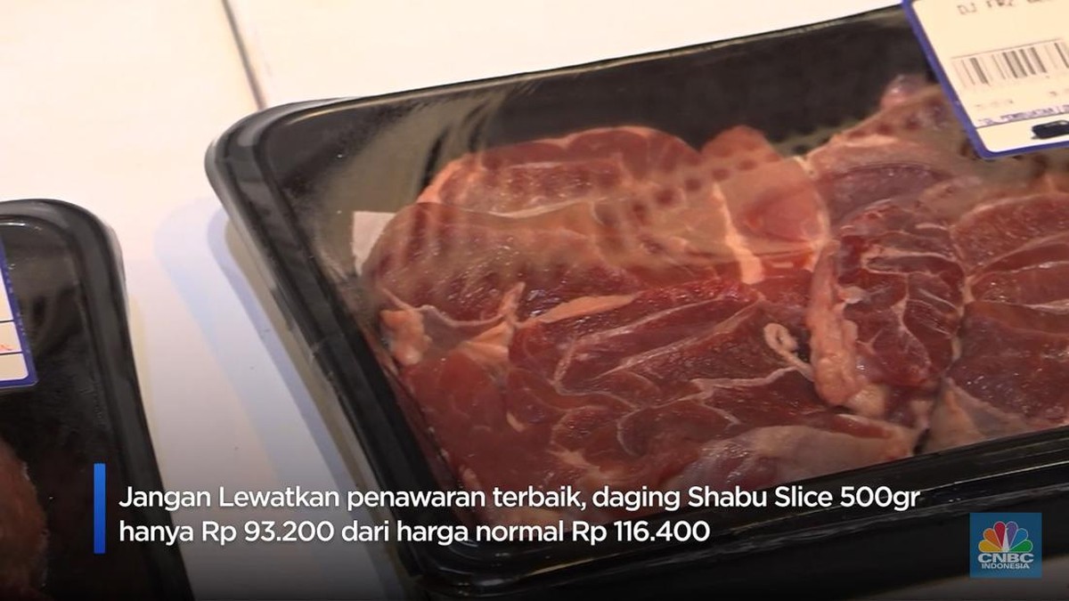 Rugi Kalau Dilewatkan! Transmart Obrak-abrik Harga Daging & Buah!