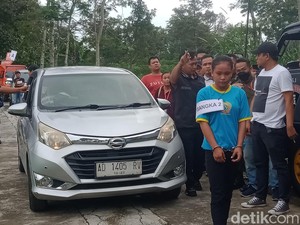 Rekonstruksi Perampokan Taksi Online di Klaten, Korban Juga Hadir