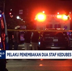 Video: Pelaku Penembakan 2 Staf Kedubes Israel di AS Ditangkap