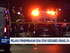 Video: Pelaku Penembakan 2 Staf Kedubes Israel di AS Ditangkap