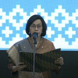 Lantik Bimo-Djaka Cs, Sri Mulyani: Ini Kontrak Spiritual & Kemanusiaan